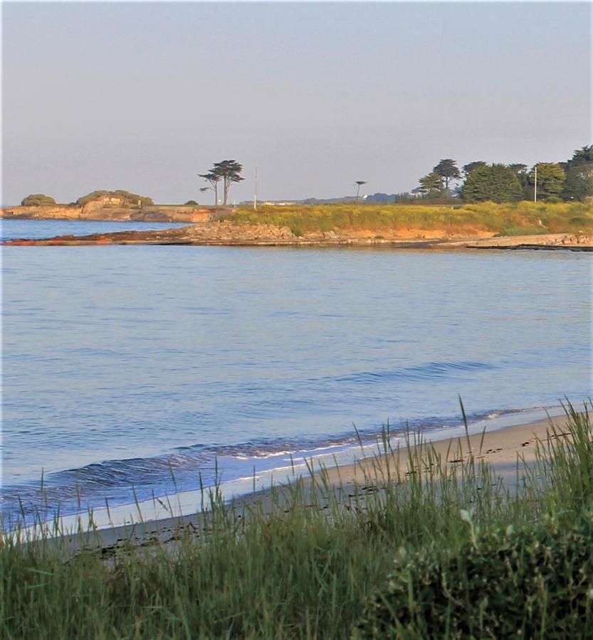 Logis Hotel & Restaurant Les Mouettes - Larmor Plage, Proche De Lorient Zewnętrze zdjęcie