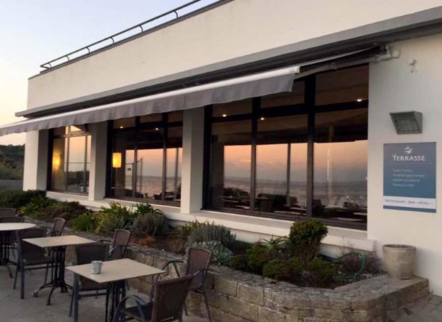 Logis Hotel & Restaurant Les Mouettes - Larmor Plage, Proche De Lorient Zewnętrze zdjęcie
