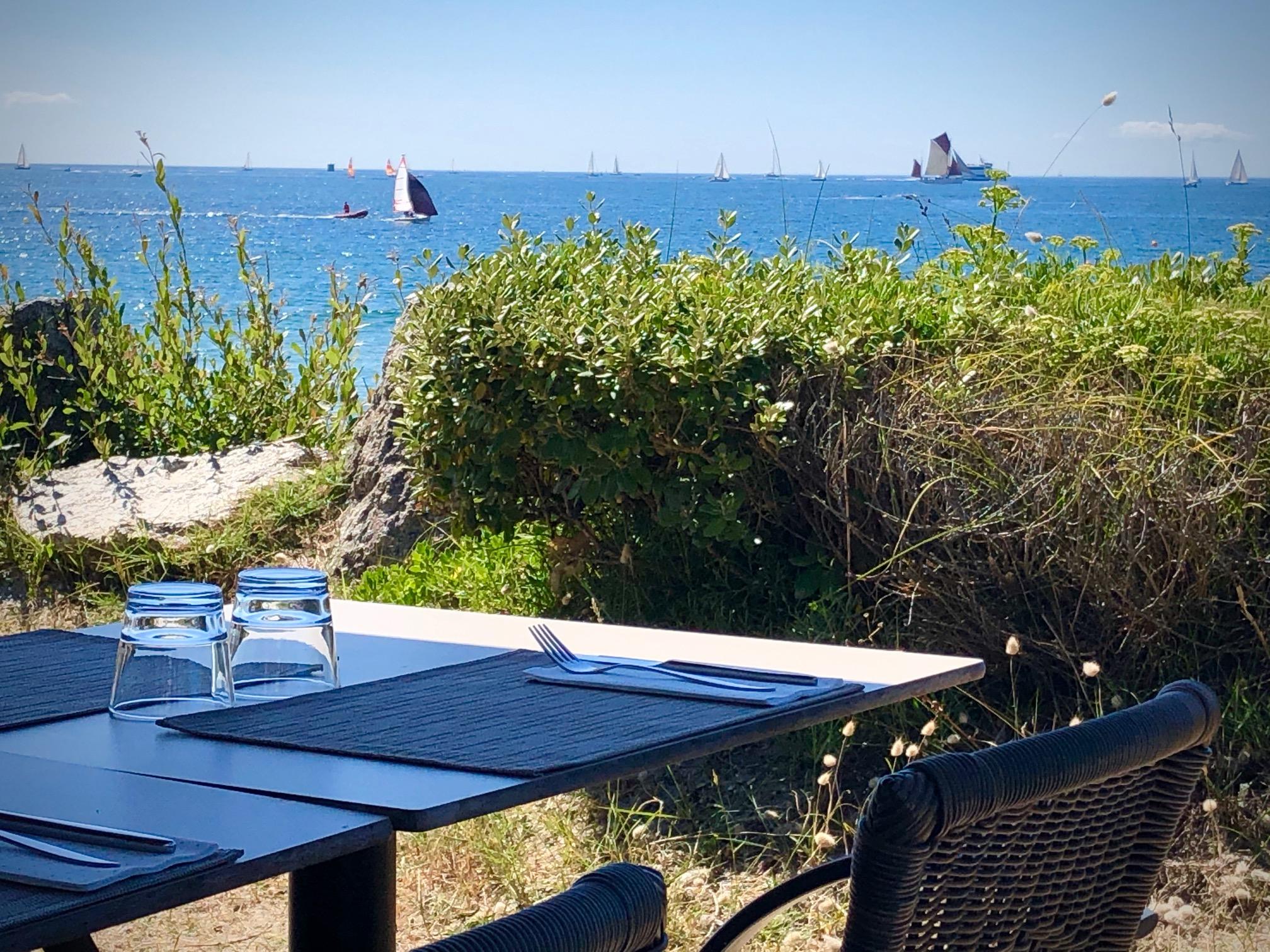 Logis Hotel & Restaurant Les Mouettes - Larmor Plage, Proche De Lorient Zewnętrze zdjęcie