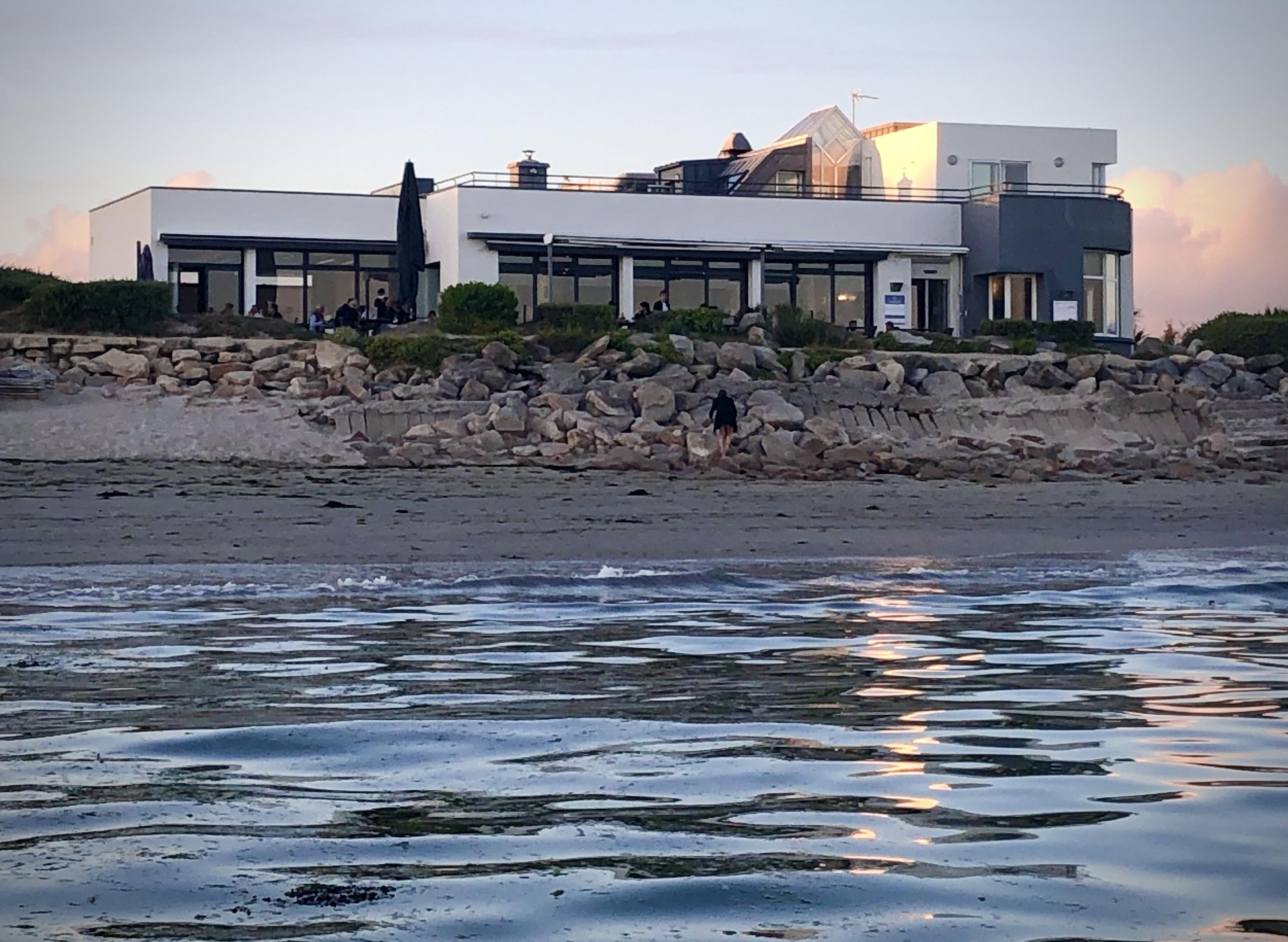Logis Hotel & Restaurant Les Mouettes - Larmor Plage, Proche De Lorient Zewnętrze zdjęcie